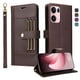 thumbnail image 3 of FOXDOCK Funda tipo Cartera para OPPO Reno 14 Pro 5G – Cubierta de Cuero PU con Múltiples Ranuras, Bolsillo para Efectivo y Correa de Muñeca, 3 of 6