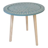 Genérico - Mesa Centro Redonda Decorativa Auxiliar Moderno Hogar Jhn