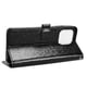thumbnail image 3 of Funda Cartera Lunares Motorola Edge G56 5G con Tarjetero, Correa y Soporte Negro, 3 of 6