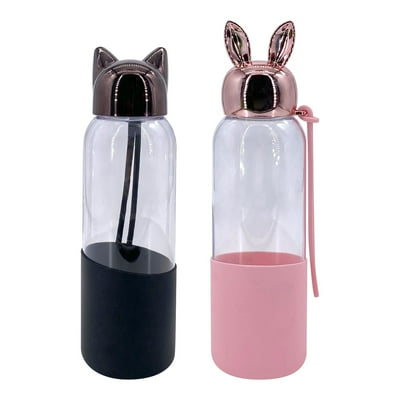 Botella De Conejo 500Ml Plastico Multicolor  Haus