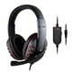 thumbnail image 2 of Auriculares Con Cable De 3,5 Mm Para Juegos Auriculares Auriculares Con Micrófono De Mano Ajustable Negro + Rojo, 2 of 3