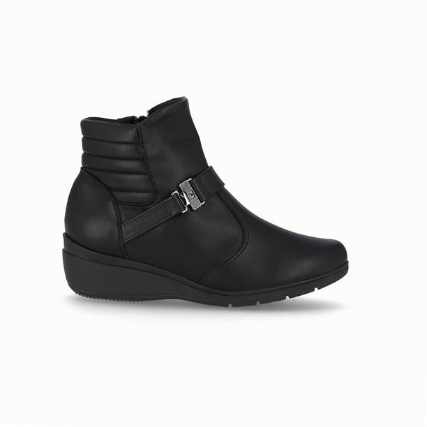 Bota Mujer Anabela Beth Negro Piccadilly