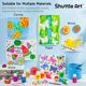 thumbnail image 2 of Set de pintura al temple Shuttle Art, 30 colores, lavable, 60 ml, para niños, 2 of 8