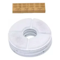 Center Web - Pack 16 Filtros Redondos Para Fuente De Agua