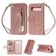 thumbnail image 1 of Funda para FOXDOCK Elegante funda Samsung Galaxy S10 Glitter con cremallera-Ideal para el uso diario, 1 of 5