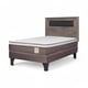 thumbnail image 2 of Cama Rosen NewStyle 4 Plus 1.5 Plazas+Respaldo Ferrara Gris, 2 of 6
