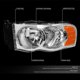 thumbnail image 2 of Conjunto de luces para vehículos DNA Motoring HL-OH-DR02-CH-AM Cromo Amber, 2 of 8
