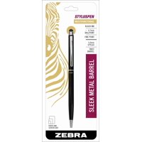 Zebra Pen - Bolígrafo Zebra Styluspen 0.7 Mm Tinta Negra De Doble Función