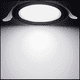thumbnail image 3 of 20 Foco Plafon Embutido Redondo 18w Luz Fria Borde Negro, 3 of 5