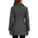 thumbnail image 3 of INSPIRE CHIC Abrigo Elegante para Mujer con Cuello de Chal Entallado, Abrigo Largo de Invierno con Botonadura Simple L Gris Oscuro, 3 of 6