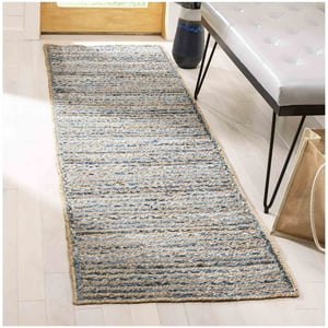 Wyj Hogar - Alfombra De Pasillo Hecha A Mano De Yute De Tejido 60X180 Cm