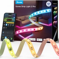 Tira De Luces Led Govee Rgbic Strip Light 2 Pro De 32.8 Pies Con Matter