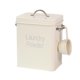 thumbnail image 5 of Caja De Lata Para Almacenamiento De Polvo Para Ropa, Organizador Grande De Arroz Con Cuchara, Color Blanco, 5 of 5