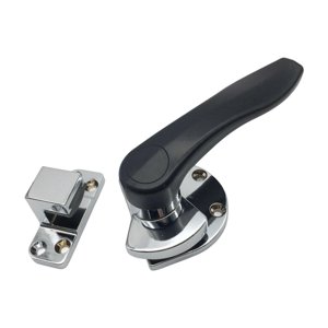 Bothyi - Cerradura De Manija De Puerta De Gabinete De Vapor, Manija De Puerta Cerrada Para Equipo De Inspección, Aleación De Zinc Para La Derecha