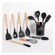 thumbnail image 2 of Set 12 Utensilios Cocina Mango Silicona Y Madera Repostería, 2 of 3