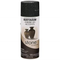 Rust Oleum - Pintura En Aerosol Stone Piedra 340Grs Negro