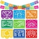 thumbnail image 1 of Guirnalda de fiesta DomeStar de papel picado plástico de 5,5 m, 1 of 7