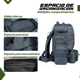 thumbnail image 4 of "Mochila Belug tactica militar Tac P50 50l impermeable color negro ", 4 of 5