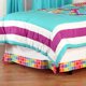 thumbnail image 1 of Falda de cama One Grace Place Terrific Tie Dye Twin, 100% algodón, 1 of 2