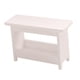 thumbnail image 3 of Taburete De Gabinete En Miniatura De Madera Hecho A Mano Blanco Para Casa De Muñecas 1/12 Escena De Bricolaje, 3 of 5