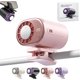 thumbnail image 1 of Ventilador clip coche pantalla LED portátil USB recargable refrigeración personal 360° rotación, 1 of 8