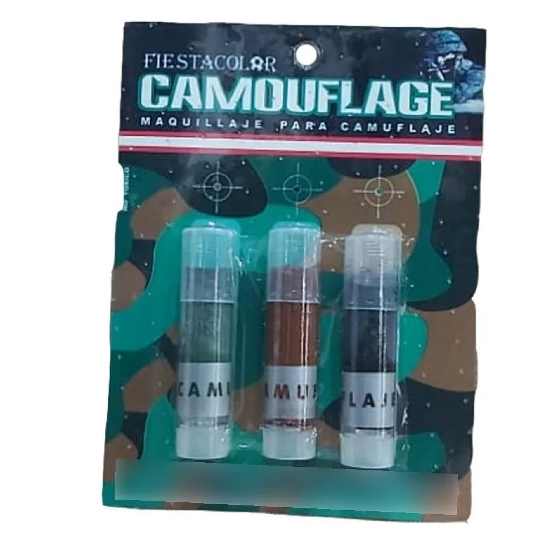 Genérico - Crema Para Camuflaje Verde Barra Set X3