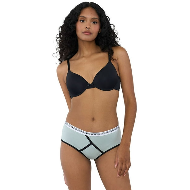 Boyshort Mujer Cotton Verde Corona