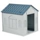 thumbnail image 3 of Casa para perro para Perro 60x54x63.5 cm Blanco, Azul, 3 of 5