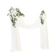 thumbnail image 4 of Arco De Boda Con Flores Y Cortinas Verdes Para La Boda Festiva Del Día De San Valentín, 4 of 5