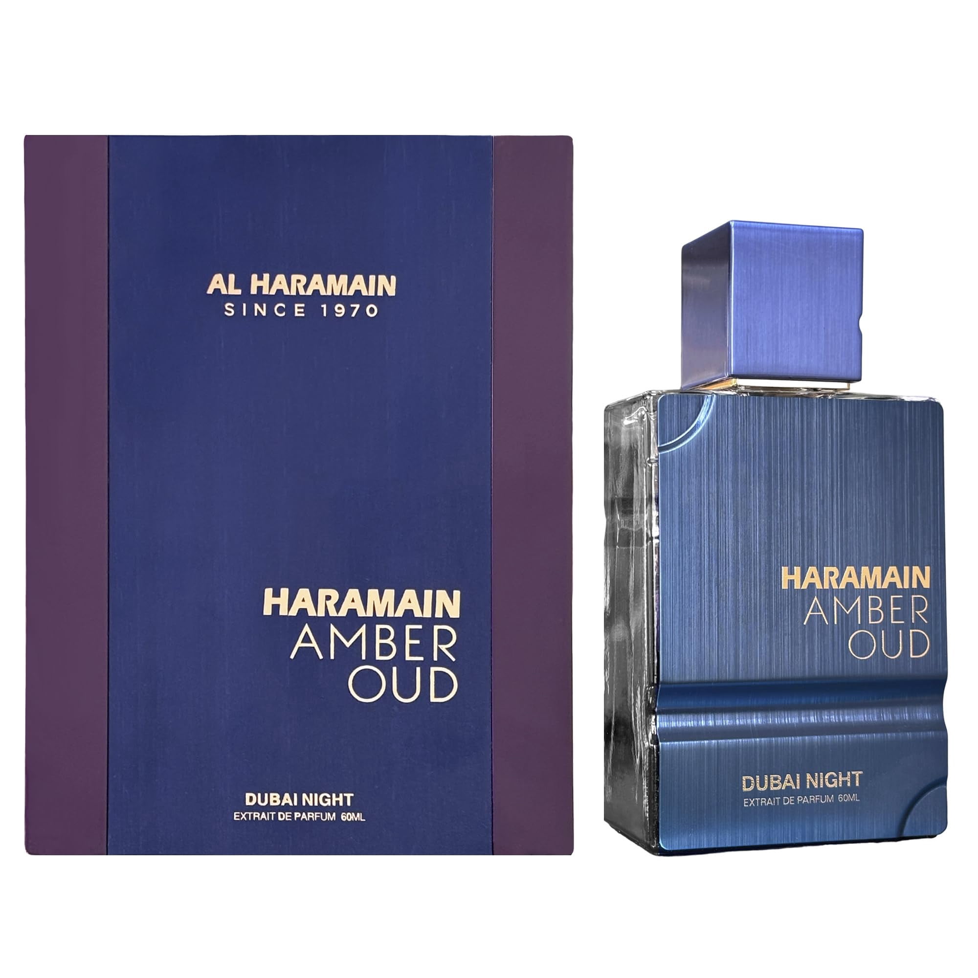 Colonia Al Haramain Amber Oud Dubai Night Para Hombre, 60 Ml
