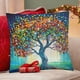 thumbnail image 4 of Life Tree Fundas de almohada de terciopelo con tema, regalos de funda de almohada, decoración para el hogar, cojín de lanzar, regalo de cumpleaños para fans y parejas. 50cm x 50cm., 4 of 6