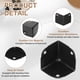 thumbnail image 3 of Uxcell 4 Paquete 1.38" x 1.38" Protectores de Esquina para Altavoces, Protector de Borde de Caja de Hierro para Altavoz, Guitarra, Escenario, Gabinetes, Reemplazo de Accesorios, Negro, 3 of 6