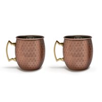 Disparo - Set 2 Tazones Para Tragos Copper Mug Cobre 600Ml