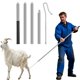 thumbnail image 1 of Gancho capturador de ovejas y cabras ReuVibk 112-150 cm de acero inoxidable, 1 of 7