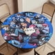 thumbnail image 5 of Scott Pilgrim theme Fitted Round Tablecloths Elastic Edged Table Covers Waterproof Table Cloth For Kitchen Holiday Party Tables Decor 150cm, 5 of 6