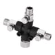 thumbnail image 3 of Adaptador De Aerógrafo Pincel De Aire Resistente Conector De Desconexión De Aerógrafo Profesional Con Perilla De Ajuste, 3 of 3