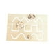 thumbnail image 1 of Montessori Busy Board Actividades De Aprendizaje Preescolar De Madera Para 2-3 Años Estilo A, 1 of 2