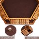 thumbnail image 4 of Juego de dados Shut The Box, tablero de madera para 6 jugadores, Vamslove, 4 of 7