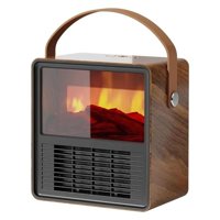 Click Ventas - Calentador Eléctrico Portátil Chimenea Calefactor De Mesa 3D