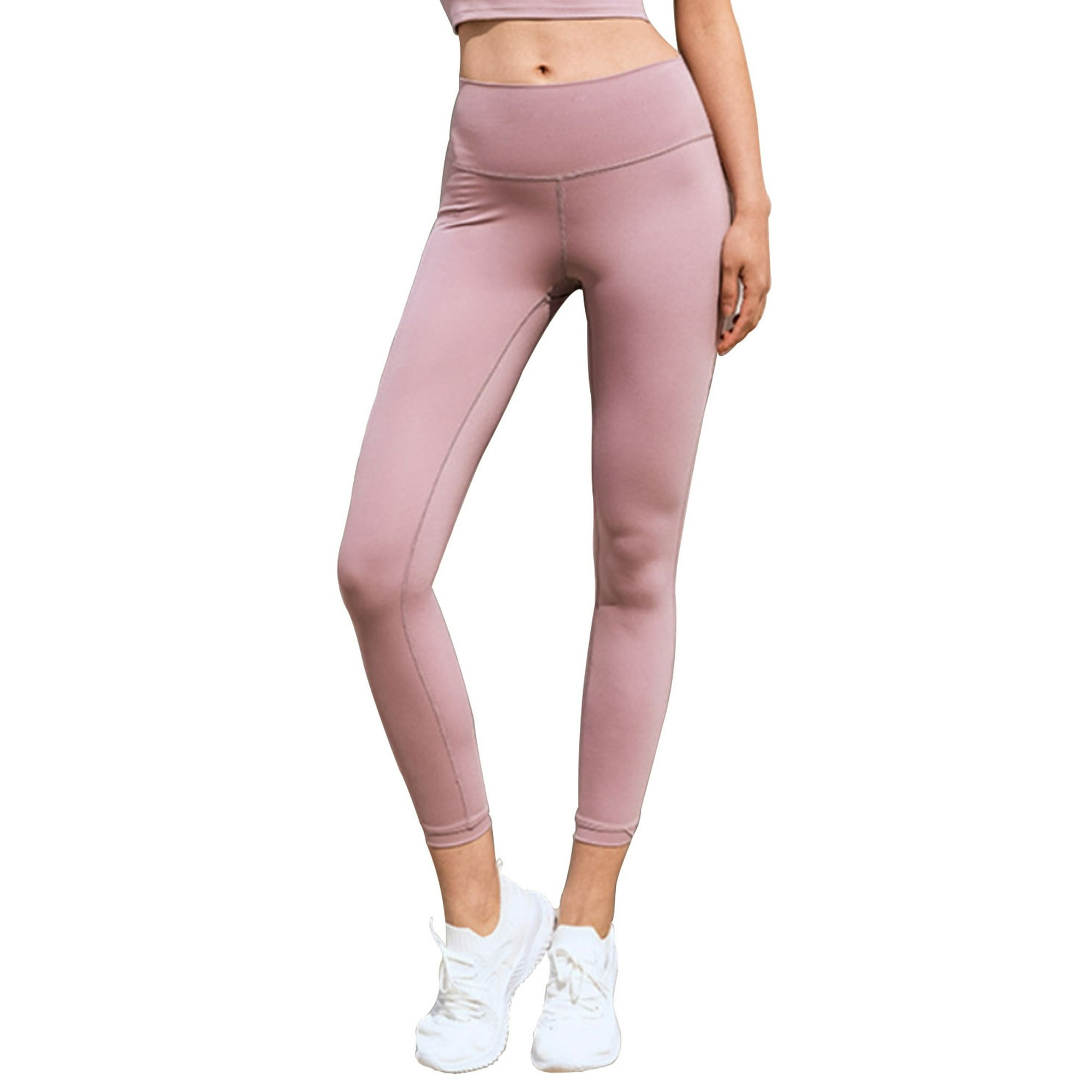 Samia - Calza Básica Tiro Alto Rosada S