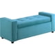 thumbnail image 2 of Banqueta Baul Lawin 2c Felpa 30 Turquesa, 2 of 5