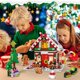 thumbnail image 4 of Juego de bloques de construcción GIVFOZAY Christmas Gingerbread House, 128 piezas, 4 of 7