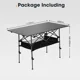 thumbnail image 2 of Mesa Plegable De Aluminio Altura Ajustable San Hima, 2 of 3