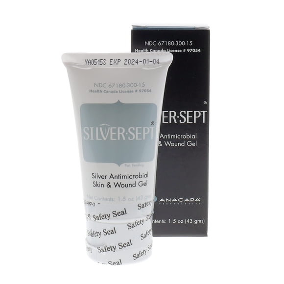Gel Silver Skin And Wound 45 Ml Para Pies Y Piernas