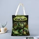 thumbnail image 2 of World of Warcraft Bolso de tela con estampado de lienzo para mujer, bolsa de compras reutilizable y estética, con cremallera interior, regalo para mujer,38*45cm., 2 of 6