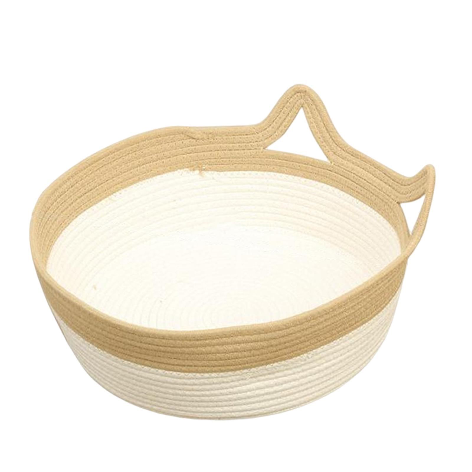 Magideal - Cesta De Cama Para Gatos, Cama Para Dormir Para Gatos, Cama Para Mascotas, Casa Para Mascotas Hecha A Mano, Cama Para Perros Pequeños, Cama De Salón, 14cmx40cm