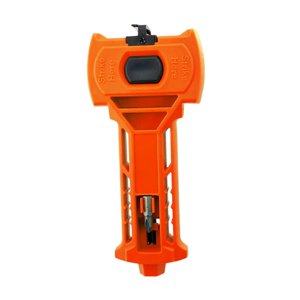 Magideal - Kit De Instalación De Pestillo De Puerta, Herramienta De Embutir Profesional, Versátil Para Marcar Con Precisión Y Cincelar, Herramienta De Cincel De Naranja