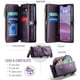 thumbnail image 3 of CaseMe Funda de Cuero for iPhone 16e de 6.1 Pulgadas con Billetera [Bloqueo RFID] con Ranura para Billetes con Zíper y 7 Tarjeteros, Correa de Hombro Magnética de Cuero PU Suave, Funda de Billetera f, 3 of 13