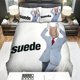 thumbnail image 1 of Suede Cover Quilt Duvet Cover Set Super Bedclothes Queen3-Piece Bedding Set, 1 of 5