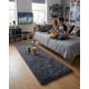 thumbnail image 2 of Alfombra Pasillera Shaggy 60x200 cm Pelo Largo Suave, 2 of 6
